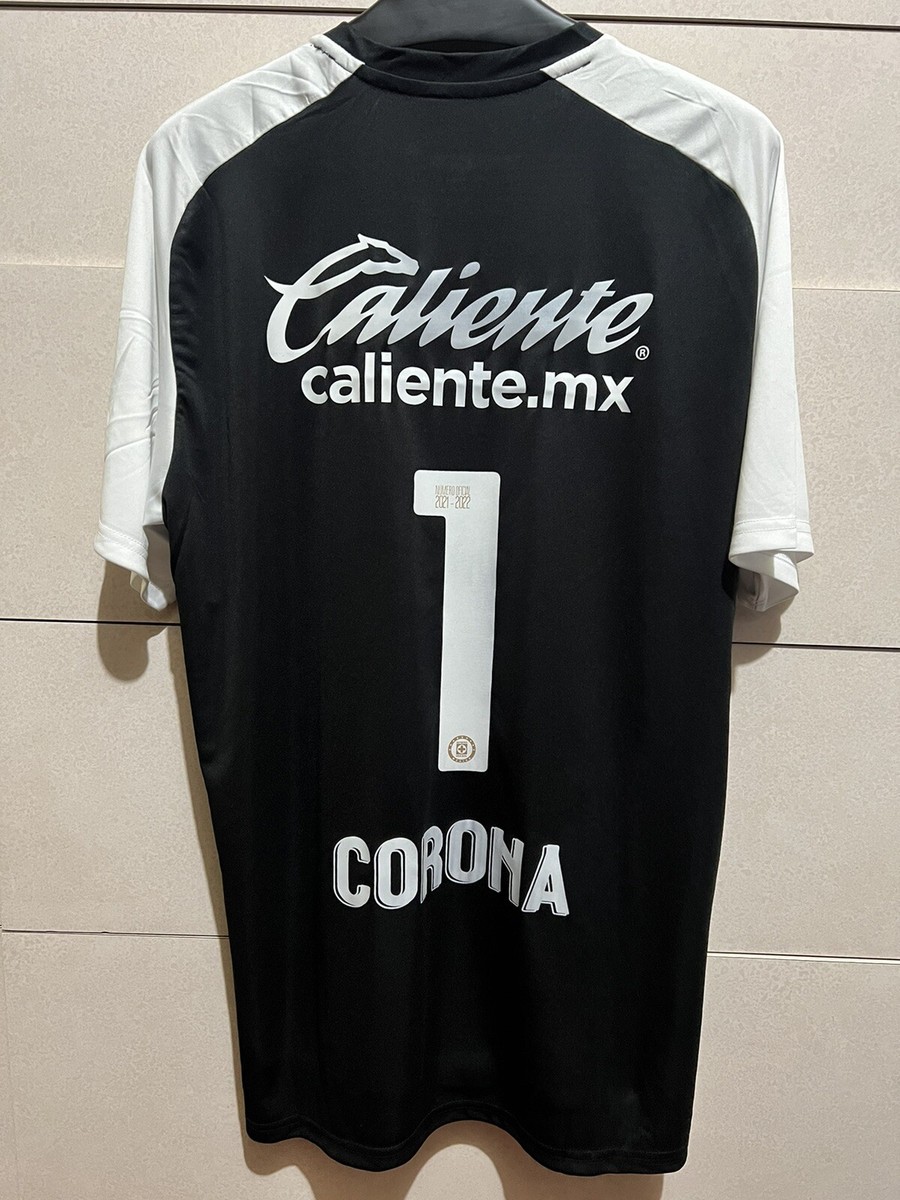 Joma Cruz Azul Black 2021 Jersey Portero Jesus Corona