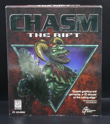 CHASM: The Rift PC Game New Factory-Sealed Box (VG)
