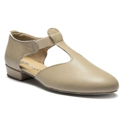 Tanzschuh Damen Griechische Sandale Charakter Tanz Schuhe Swing Rumpf 1312 Leder