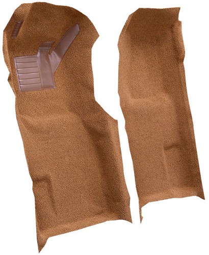 1971-1977 Corvette C3 Carpet Replacement - Cutpile - Front |Auto, Front w/Pad - Picture 2 of 31