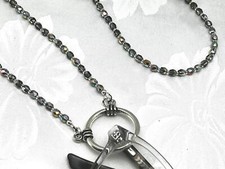 Rainbow Vitrail Eyeglass Loop Necklace, Glasses Holder Chain, Sunglasses Lanyard