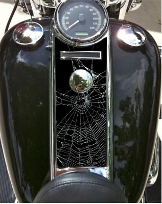 Spider Web Dash Insert. Fits 2008-2023+ Harley Road King Dash. USA MADE