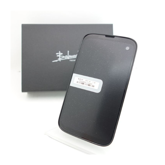 BALMUDA Phone A101BM ブラックSoftbank版SIMフリー BALMUDA】バルミューダ『BALMUDA Phone 128GB SIMフリー