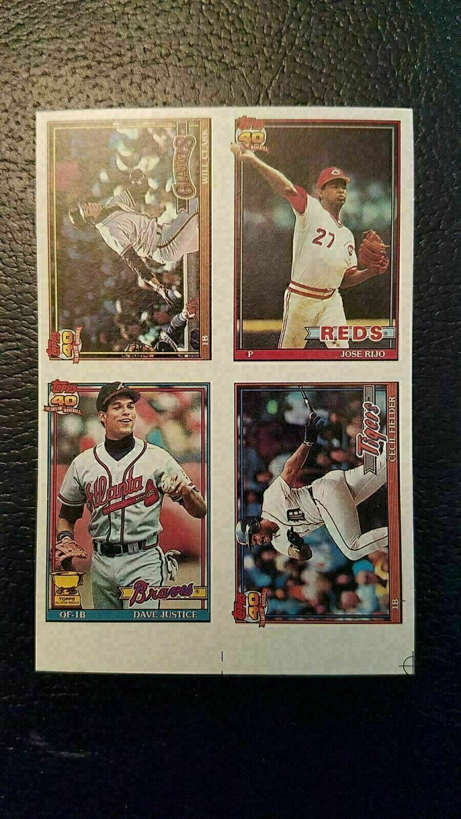 1991 Topps Cracker Jack Proof Cards and 4 Panels Series 1 and 2 ODDBALL YOU PICK - Picture 63 of 162