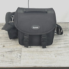 Kodak Camera Carrying Case Black Nylon Travel Bag With Shoulder Strap Padded
