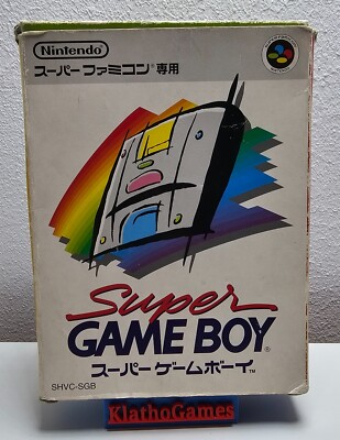 Nintendo Super Famicom Super Gameboy SHVC-SGB OVP+Anl. D582