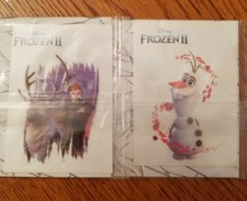Frozen II 2 Tattoos from Kellogg's Cereal - Kristoff  Olaf
