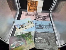 6  Camp Mate Camper RV Brochure Sheet Chevrolet Pickup Excellent Original