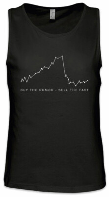 Buy The Rumor Sell The Fact Men Tank Top Investment Banker Trader Daytrader