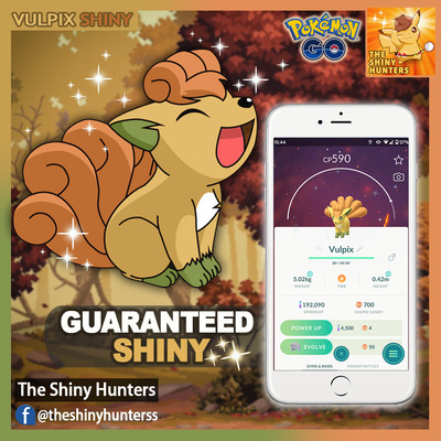 Pokemon Go Shiny Vulpix Kanto Guaranteed Capture Ninetales Pre Evolution Ebay