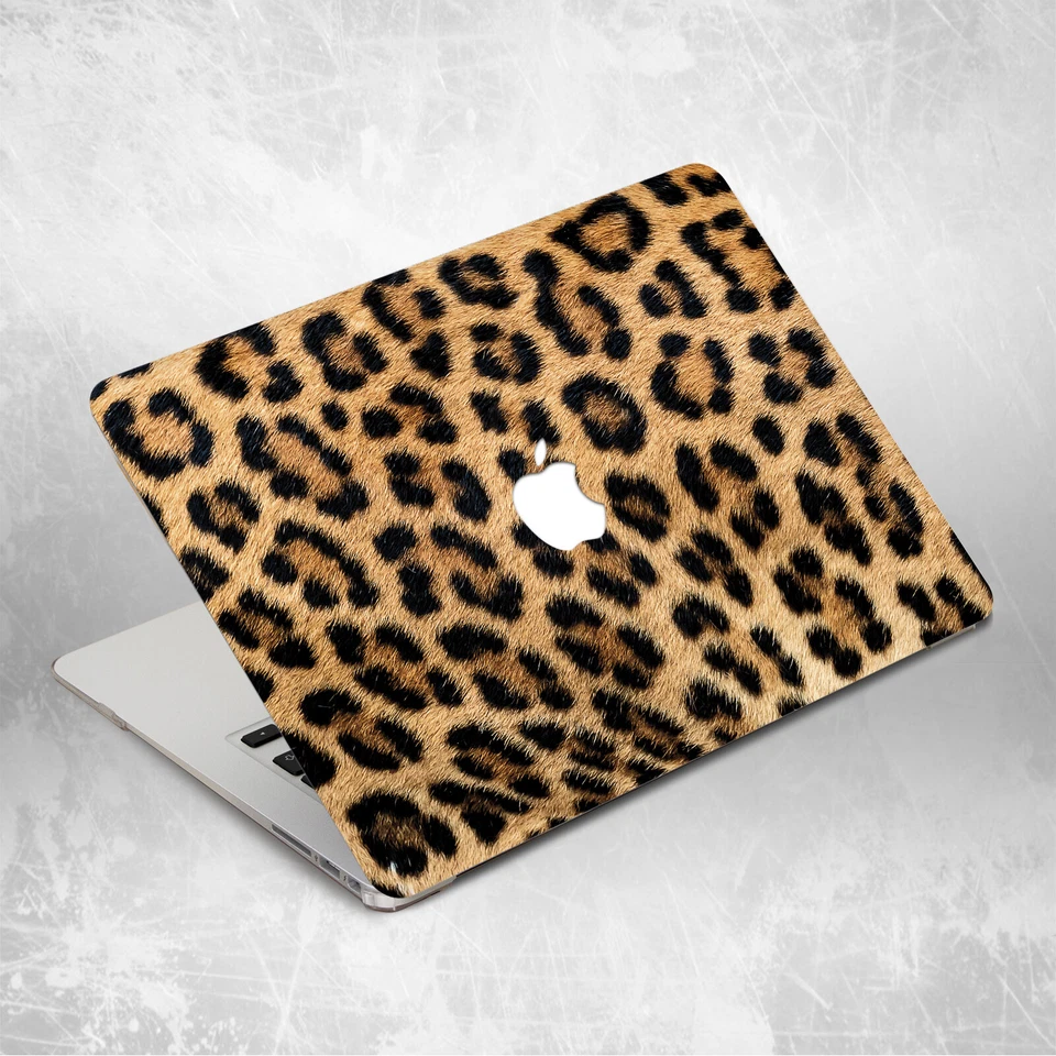 Cheetah Leopard Fur Print Hard Case Cover For Macbook Pro Retina Air 11 13 15 16 - Image 2 of 4