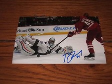 TROY GROSENICK  AUTOGRAPHED SAN JOSE SHARKS 4X6 PHOTO # 13