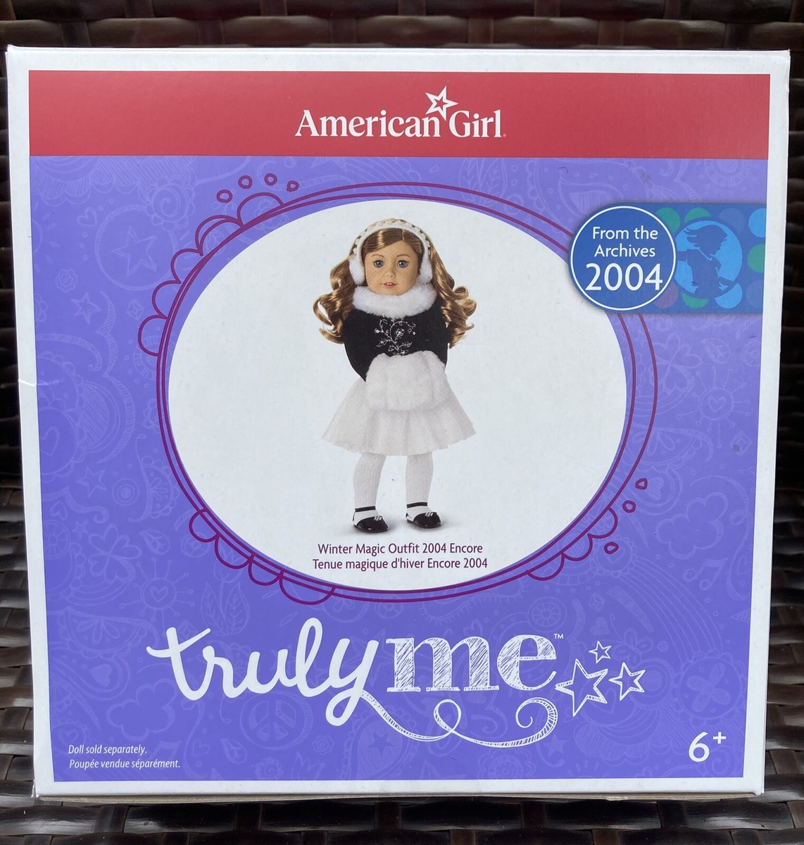 Fashion flashback: ballet & winter magic encores | American  American Girl Winter Magic Outfit 2004 Encore display picture 1