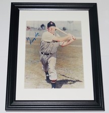 GEORGE KELL AUTOGRAPHED 8X10 COLOR PHOTO (FRAMED & MATTED) - DETROIT TIGERS!