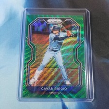 2021 Panini Prizm Baseball Cavan Biggio Green Wave Prizm #155 NM/M