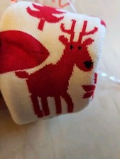 NWT HANNA ANDERSSON DEAR DEER UNISEX SOFT KNIT CREW SOCKS 3Y-5Y KIDS SHOE SIZE