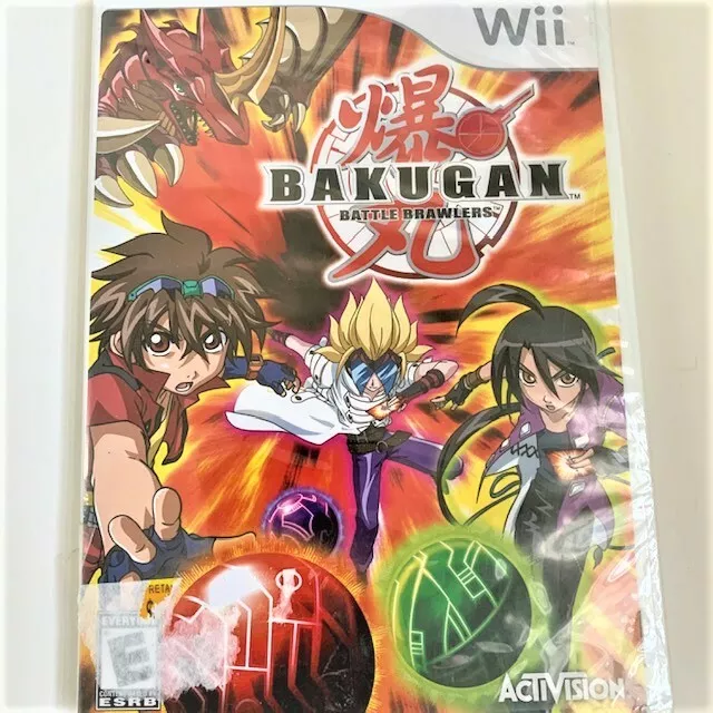 Wii BAKUGAN BATTLE BRAWLERS VIDEO GAME BRAND NEW SEALED