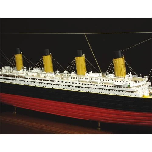 Kit de envío Amati RMS Titanic 1912 escala 1:250 kit de envío de madera envío gratuito al día siguiente - Imagen 4 de 6
