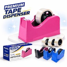 DESKTOP OFFICE HEAVY DUTY .75KG TAPE DISPENSER SELLOTAPE CELLO TAPE PACK HOLDER
