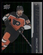 2021-22 Upper Deck Clear Cut Parallel #236 Tanner Laczynski Young Guns