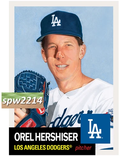 Topps Living Set Orel Hershiser #921 - Presale