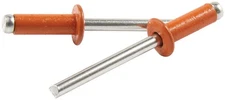 Allstar Performance    All18137    Sm Hd Rivet Orange Alum 250Pk