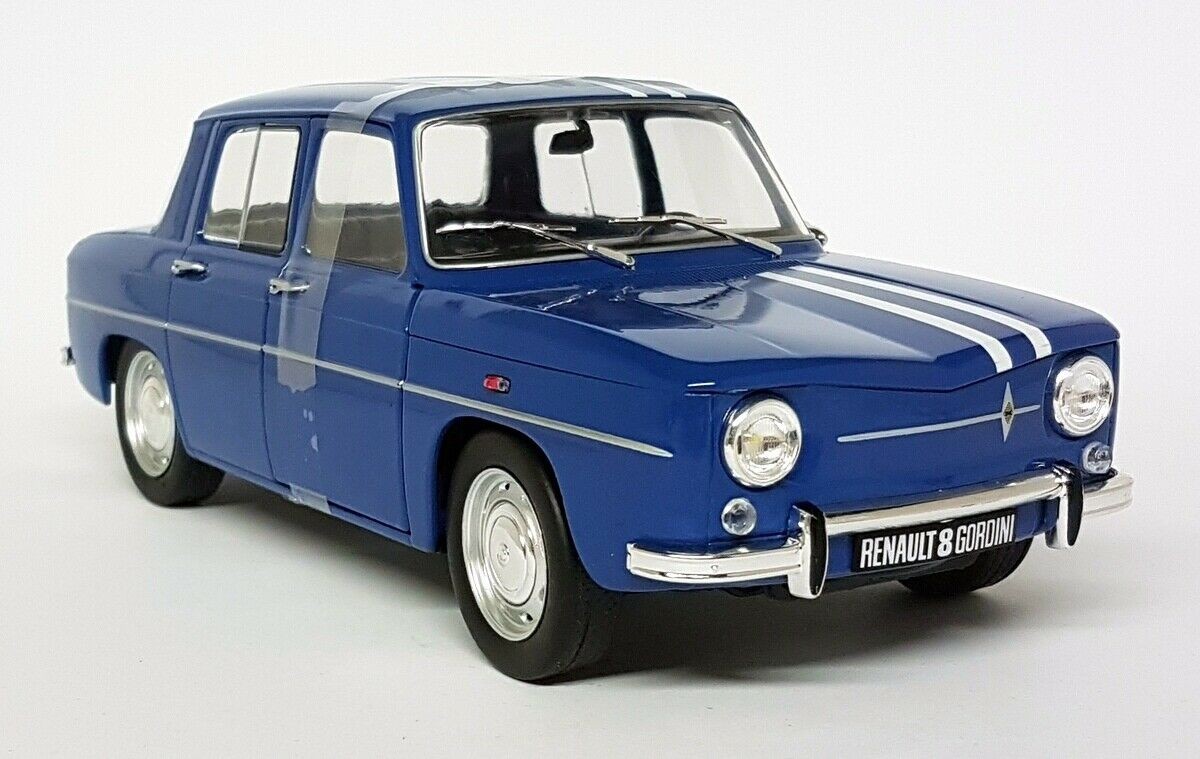 Solido 1/18 - Renault 8 Gordini 1100 1967 French Blue Diecast model car