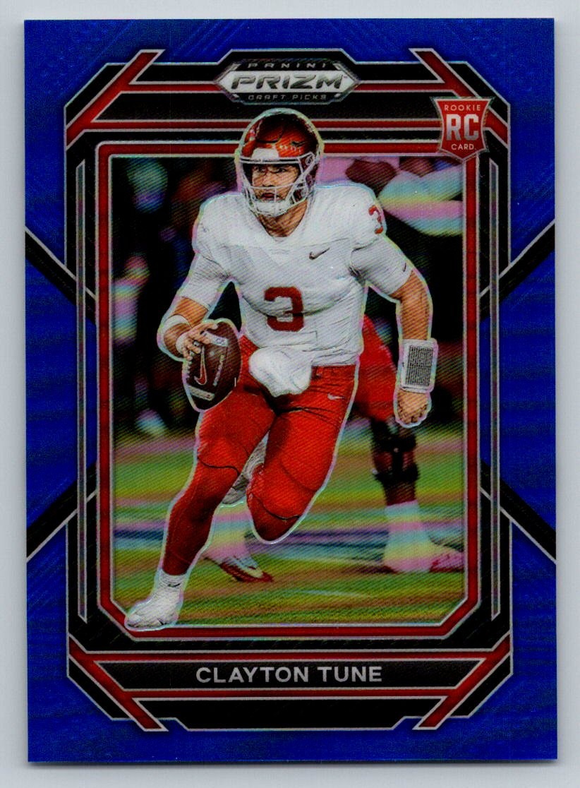 Clayton Tune 2023 Panini Prizm Draft Picks Blue Prizm 25/199 Cardinals #111