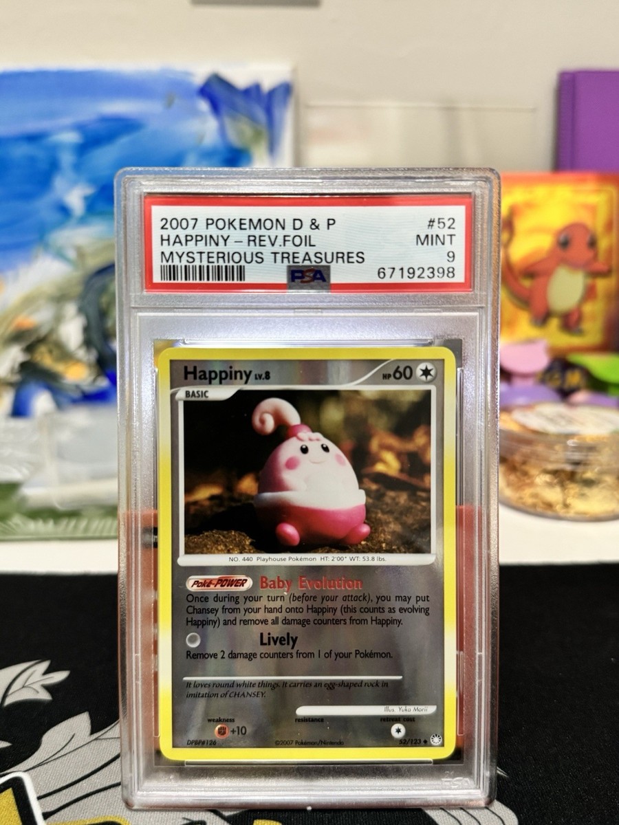 ハッピースワン　確認用ページ　2NP7 Happiny 52/123 Mysterious Treasures Reverse Holo for sale online