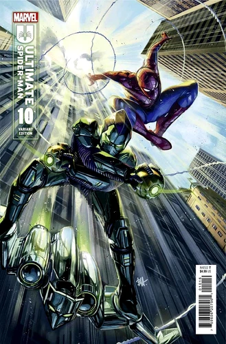 ULTIMATE SPIDER-MAN #10 BEN HARVEY 1:25 RATIO VARIANT COVER NM MARVEL COMICS