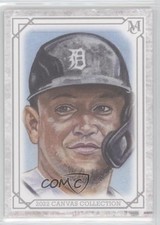 2022 Topps Museum Collection Canvas Reprints Miguel Cabrera #CCR-14 ni4