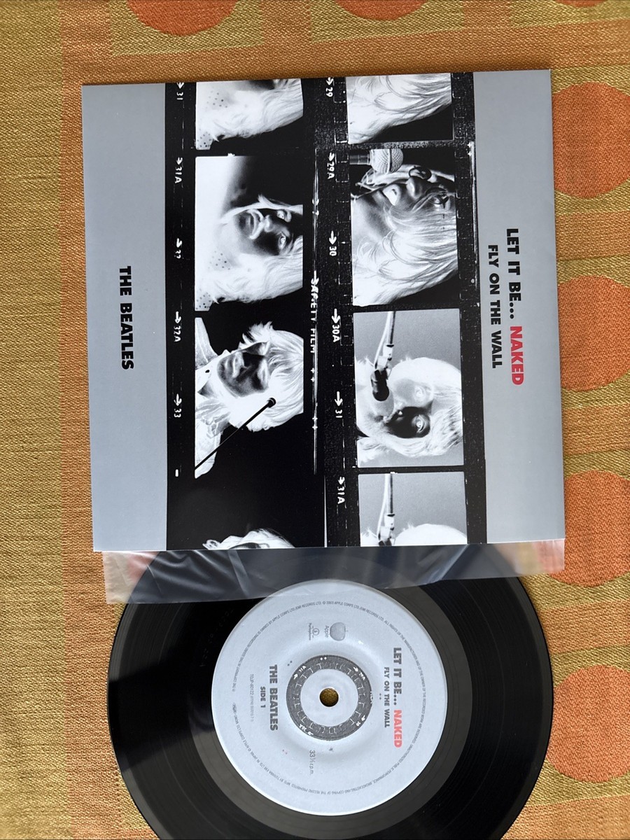The Beatles Let It Be Naked Japan Original LP Vinyl + 7” Complete