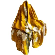 Fashion Satin Scarf Shawl Wrap for Women Long Lightweight Elegant Silky Scarv...