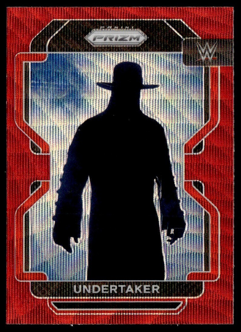 2022 Panini Prizm WWE Ruby Wave Undertaker #193 E