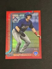 2025 Topps Pro Debut Chrome Sam Antonacci Red Foil 1/5 PDC-109