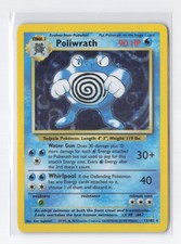 Pokémon TCG Base Set Poliwrath Holo 13/102