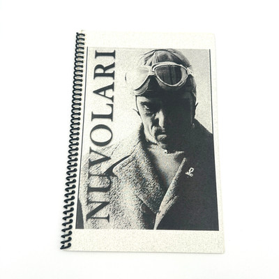 Nuvolari Spiral Bound Racing Biography Photo Book Tazio Nuvolari