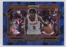 2023 Panini Prizm Draft Picks Blue Ice Variations 58/99 Terquavion Smith #10 0x1