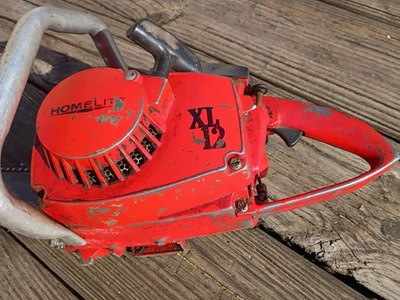 #ad #ad HOMELITE CHAINSAW xl 12 SUPER? XL12 runs video on YT teddyballgames#x27;ssalespage $195.00