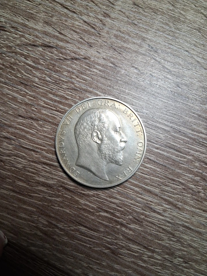 ~ 1902 Great Britain Edward VII Gem Matte Proof Silver Half Crown - Image 4 of 4