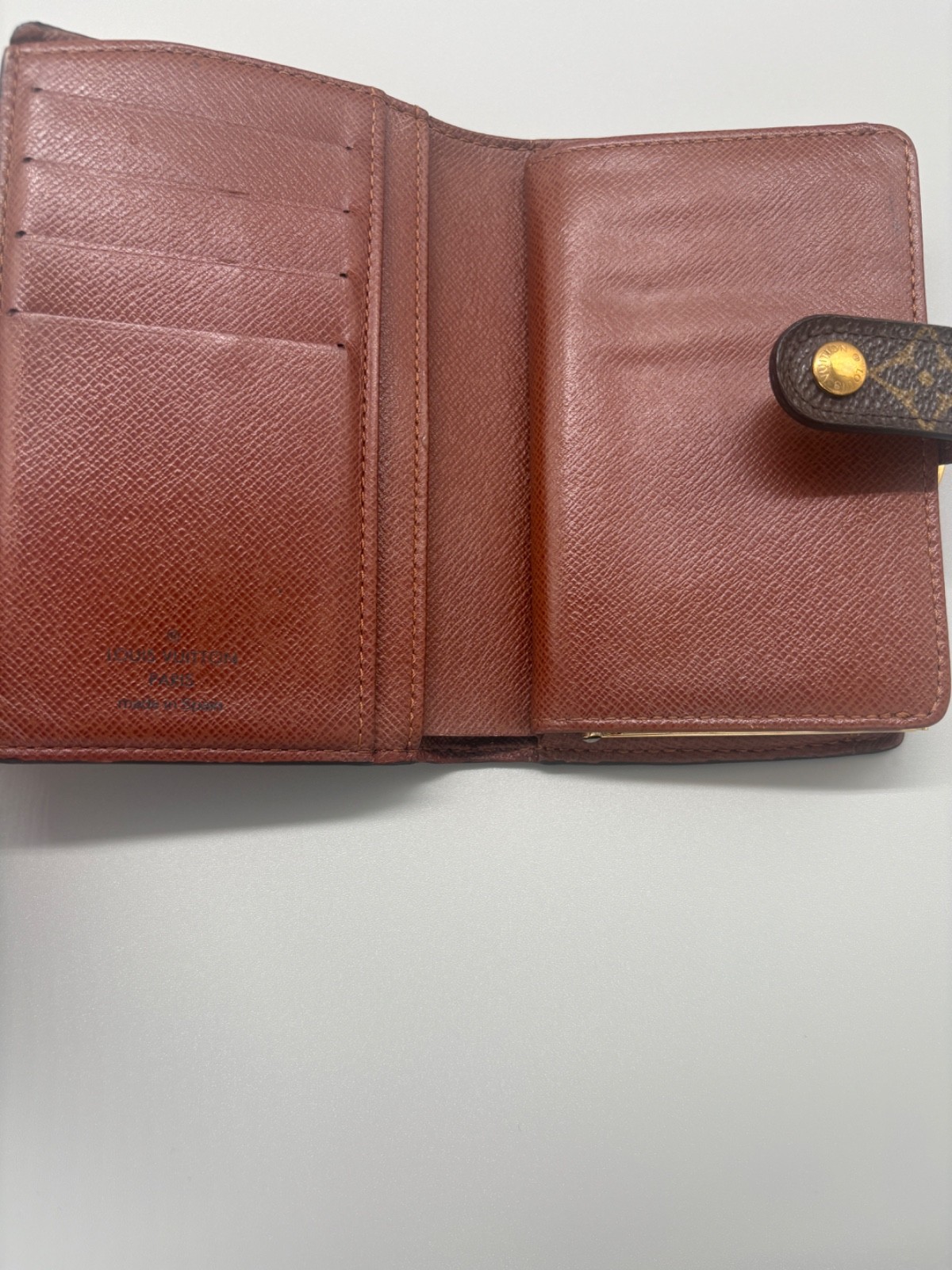 Louis Vuitton wallet kiss lock monogram vintage thumbnail 7