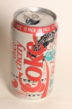 Diet Cherry Coke soda can