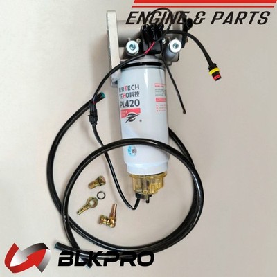 FUEL filter Lift Booster cold Aid Heating Pump Electric DODGE CUMMINS 5.9L 6.7L