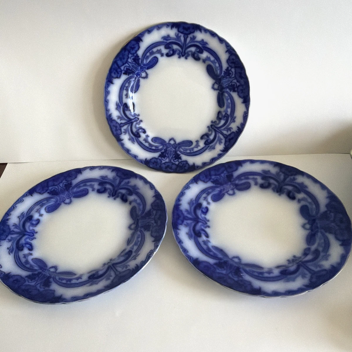 Burgess Leigh Flow Blue In Burleigh (Burgess & Leigh) China for