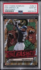 2021 PANINI DONRUSS UNLEASHED #UNL16 KEN GRIFFEY JR. 447/999 PSA 10