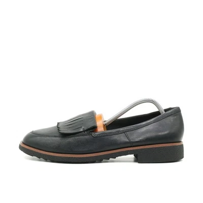 Clarks Damen collection by loafer schwarz leder niedrig klassisch EU 39.5 - Bild 1 von 4