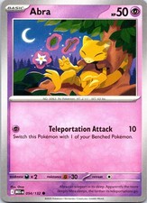 Abra 054/132 Common Mega Evolution Pokemon NM