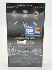 Goodfellas VHS Tape 1991 Vintage Sealed Mafia Scorsese De Niro Pesci Watermark