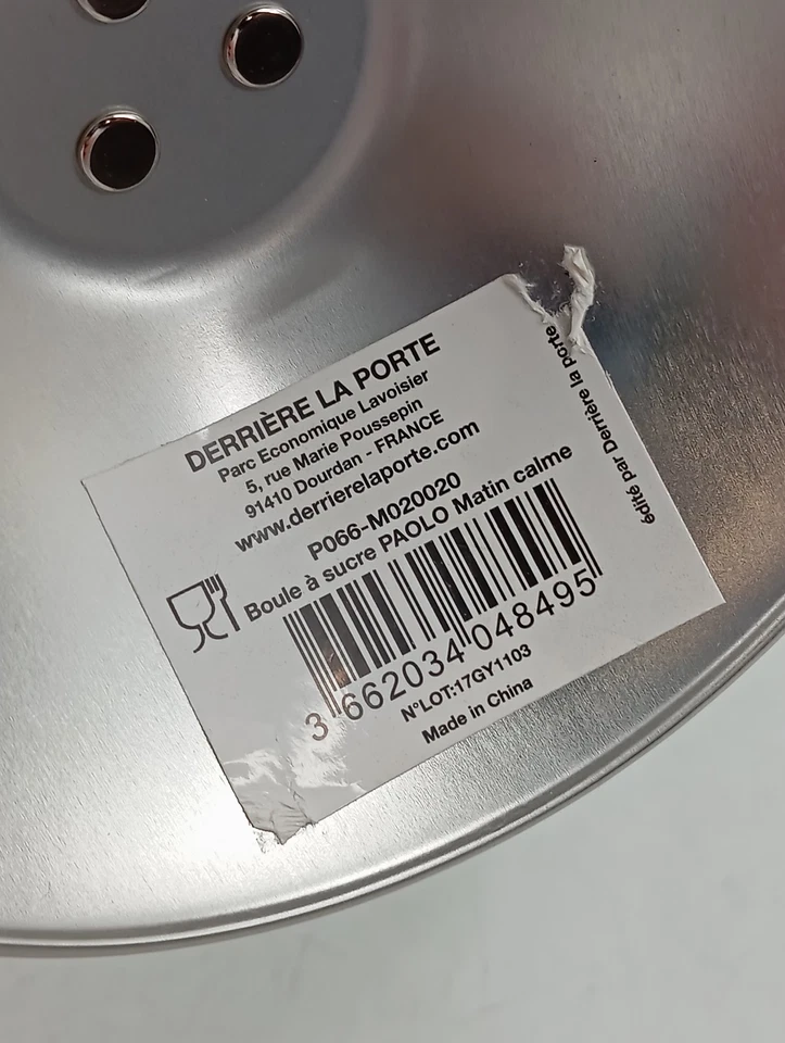 Derrière La Porte Sucrier Vert Matin Sucré Motif Floral Vintage - Photo 3/4