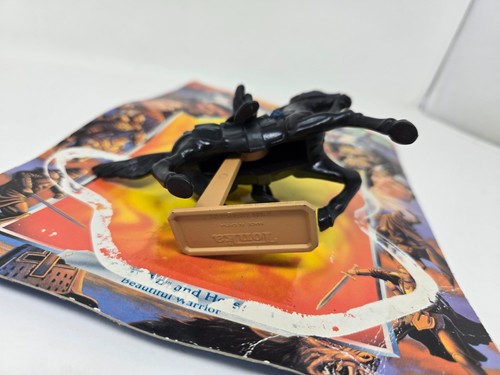 Vintage 1988 Tonka Willow Movie Sorsha with Horse Action Figure + Original Card - Picture 12 of 12